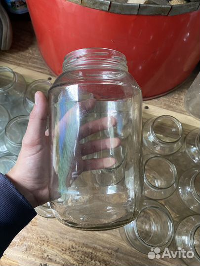 Банки стеклянные 1.5 литра
