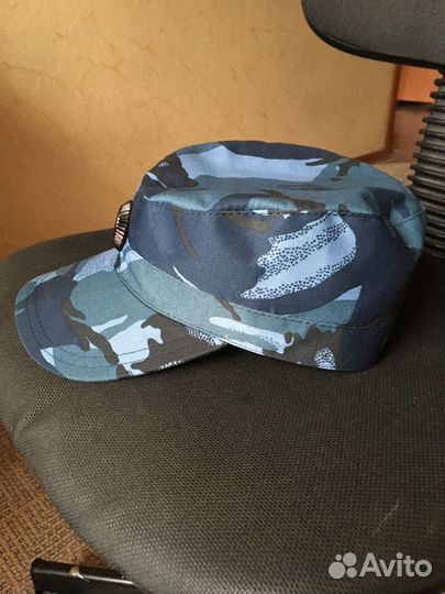 Кепка фсин камуфляж синяя кукла