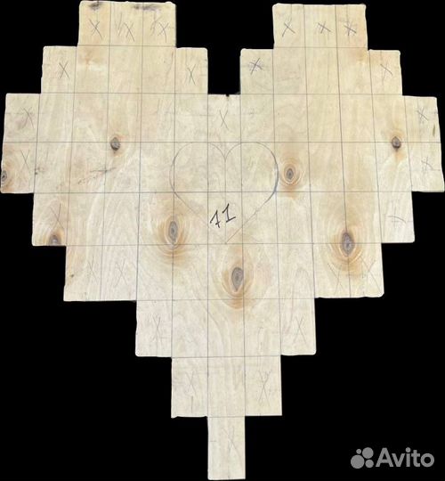 Светящиеся сердце с фотографиями