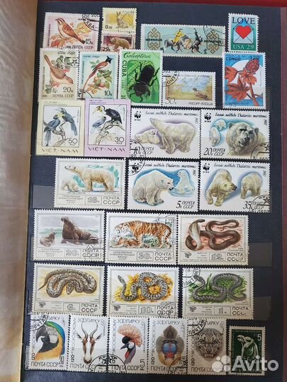 Альбом с марками 1 часть