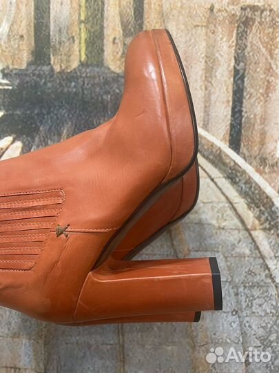 Ботильоны натуральная кожа