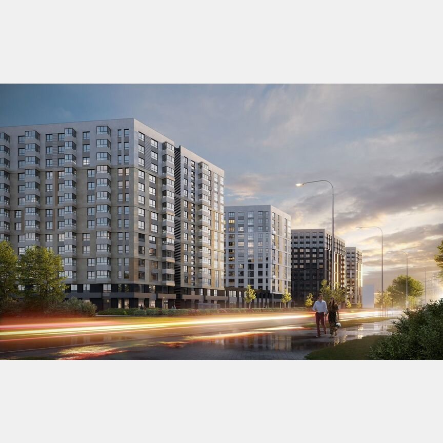 2-к. квартира, 85,3 м², 2/14 эт.