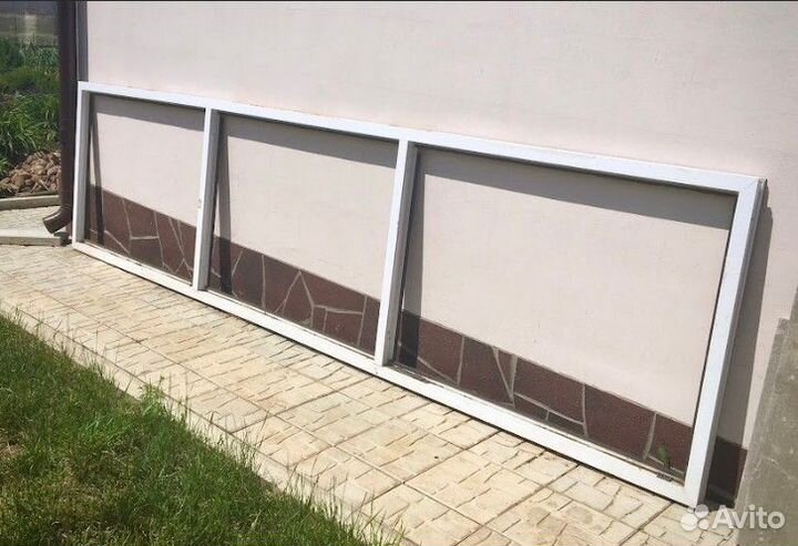 Оконная рама пластиковая