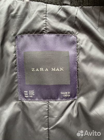 Пальто мужское Zara man черное