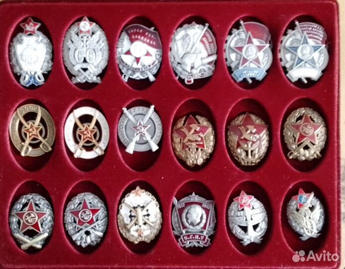 Коллекция муляжей-копий знаков