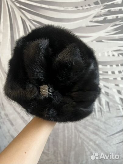 Шапка норковая