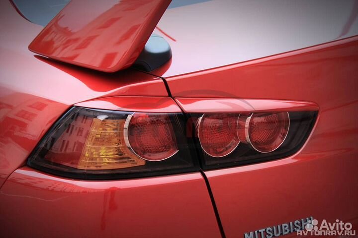 Реснички Sport на фонари Mitsubishi Lancer 10