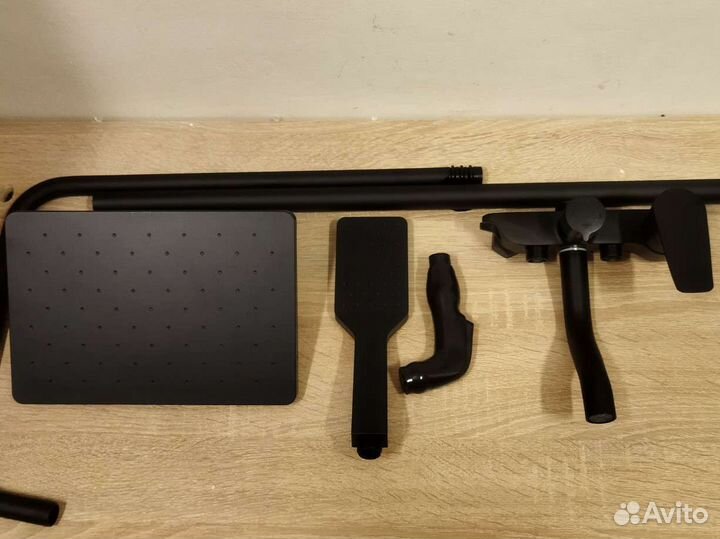 Душевая система, тропический душ, чёрный душ