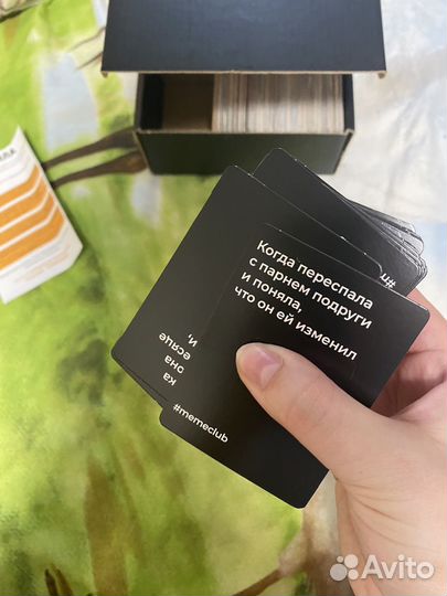 Meme club карточная настольная игра