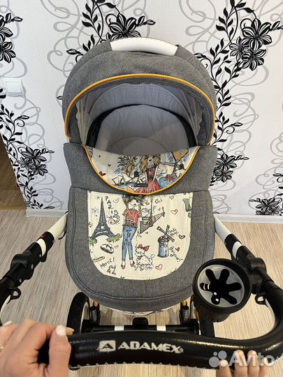 Коляска 2 в 1 adamex barletta