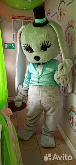 Ростовая кукла Серый Зайка