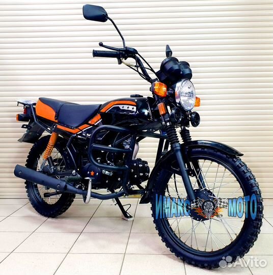 Мопед Trickler 2 оранжевый