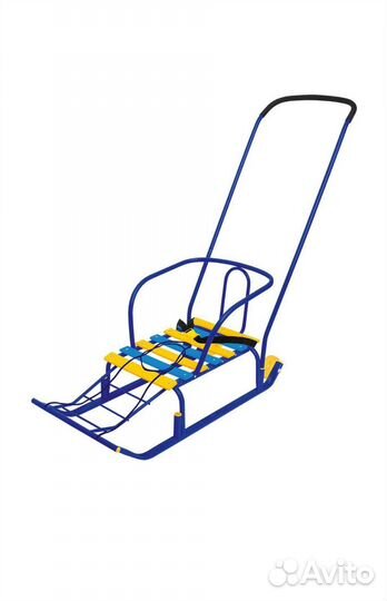 Новые санки Ника Тимка 5 комфорт с колесами