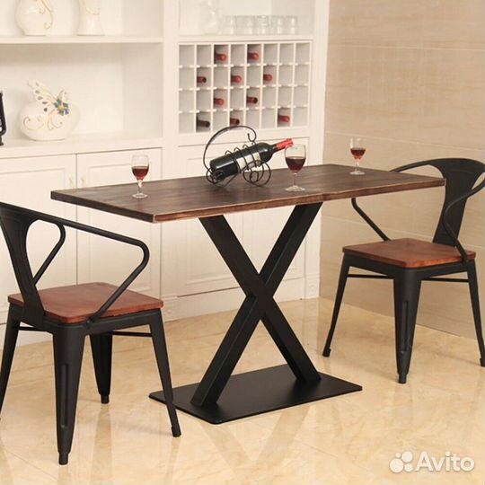 Обеденный стол лофт на заказ