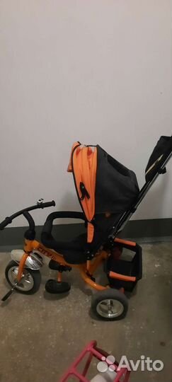 Велосипед Коляска с ручкой