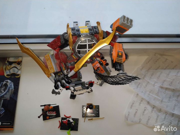 Lego ninjago Спасение Механоида 70592