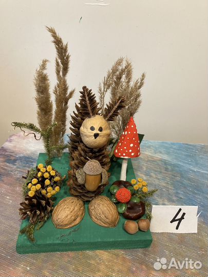 Осенняя поделка в детский сад, школу