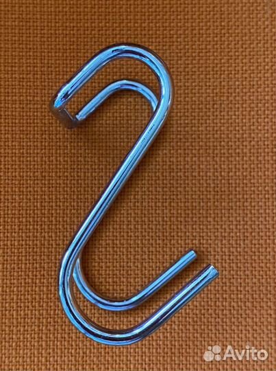 Крючок на рейлинг двойной