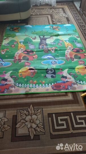 Развивающий коврик+2