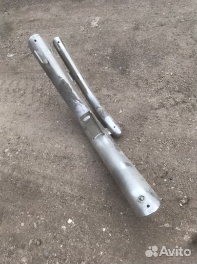 Защита бампера toyota land cruiser 200