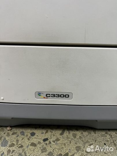 Принтер цветной OKI C3300 на запчасти