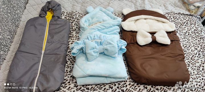 Теплый конверт в коляску