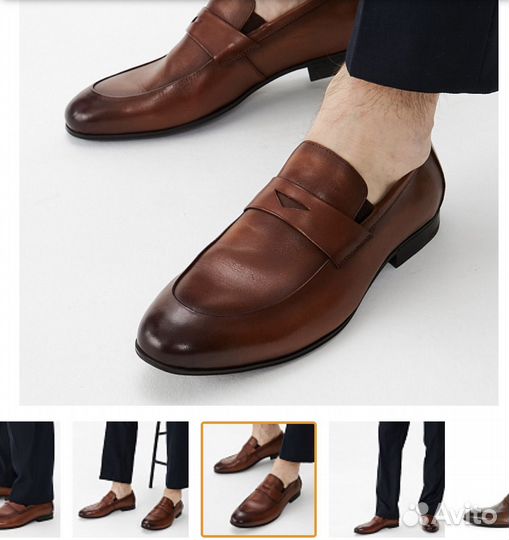 Рыжие пенни лоферы repect