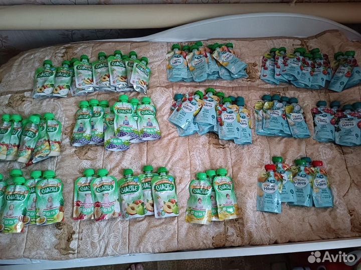 Пюре детское в паучах