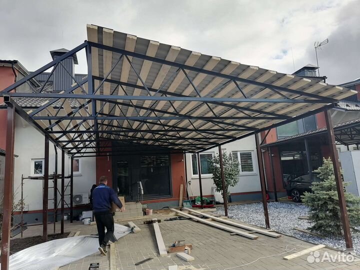 Навес под авто