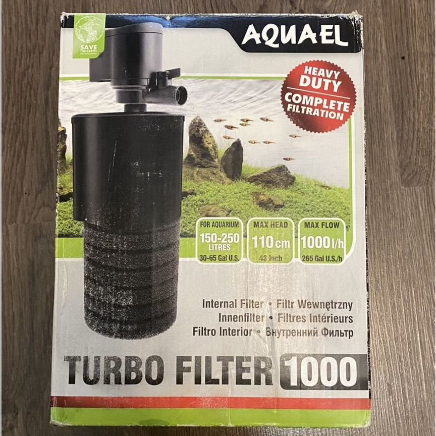 Фильтр для аквариума aquael turbo 1000