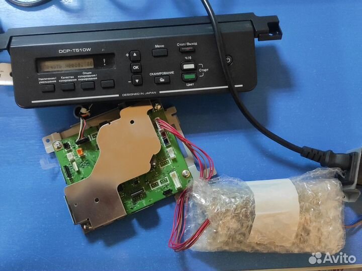 Мфу разбор brother dcp t310, t520, t300 запчасти