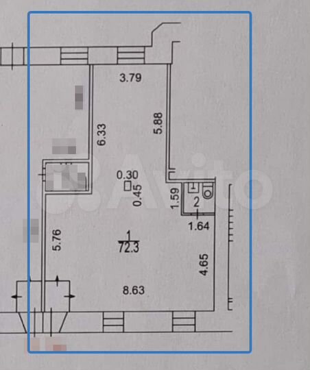 Торговая площадь, 75 м²