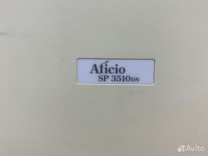 Принтер Ricoh Aficio SP 3510DN, пробег 12502