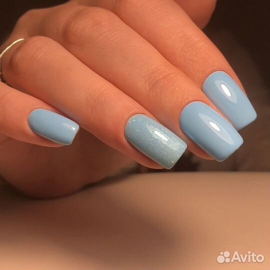 Маникюр, Гель лак, Акварель