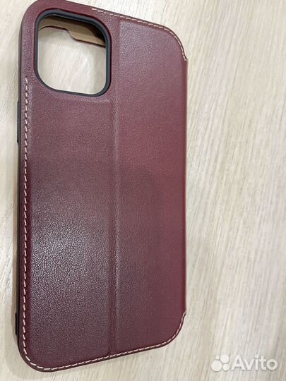 Чехол-книжка для Apple iPhone 12 Pro Max кожаный