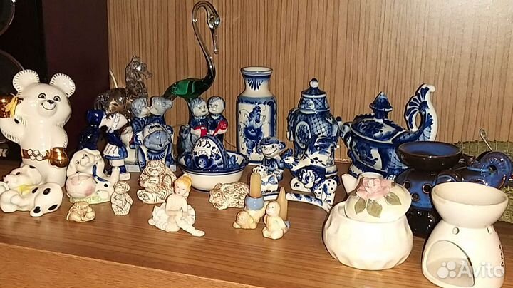 Гжель статуэтки СССР