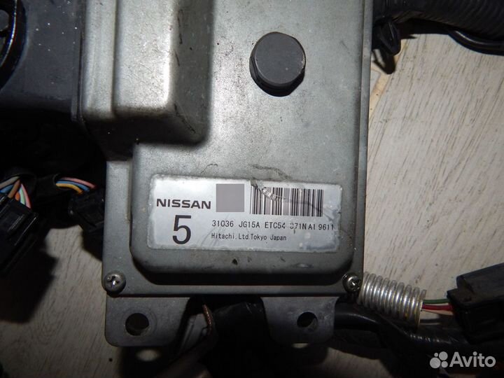 Блок управления двигателем эбу Мозги Nissan qashqa