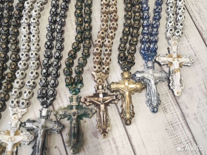 Чётки крест малый