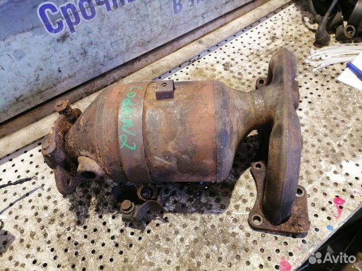 Коллектор выпускной Renault Logan