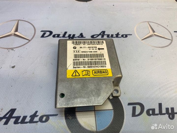 Блок управления airbag Bmw 530I E39 LCI M54B30