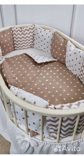 Детская кроватка с маятником трансформер