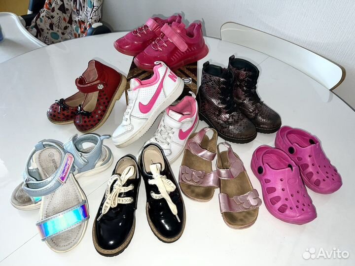 Обувь для девочки, разные размеры
