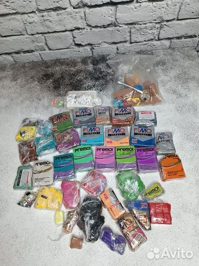 Полимерная глина для лепки fimo premo Пластика
