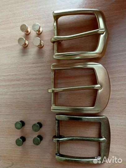 Пряжка для ремня 40 мм латунь