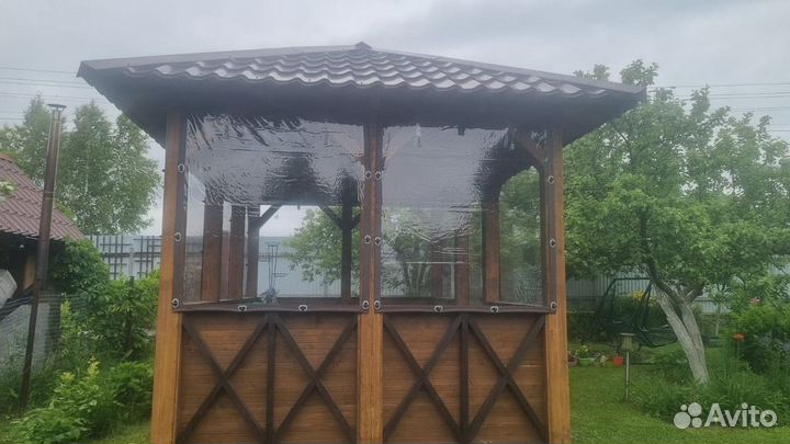 Мягкие гибкие окна от дождя и снега