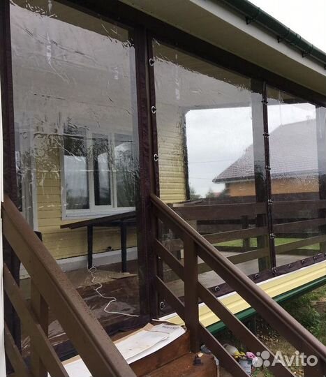 Мягкие окна для беседки