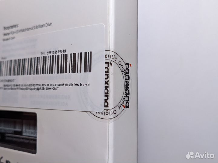 Новый SSD Fanxiang S660 1tb (5000/4500 Mb/s)