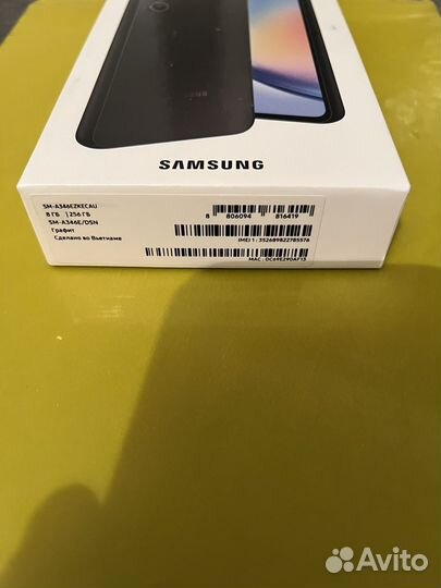 Samsung Galaxy A34, 8/256 ГБ