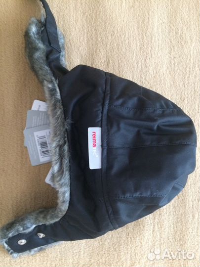 Шапка ушанка зимняя reima 48р