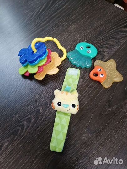 Грызунки, погремушки, игрушки